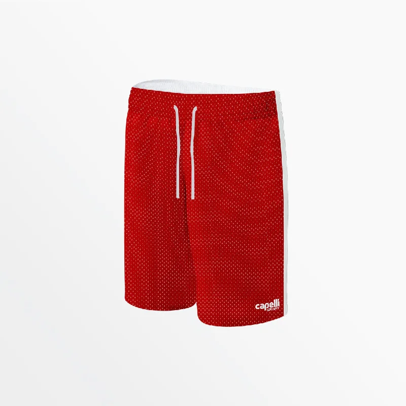 Men's Pants with Pleated FrontsMEN'S BASICS 2-TONE MESH SHORTS