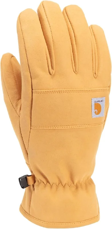 Men's Synthetic Leather Fleece-lined Glove