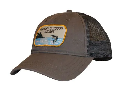 Ramsey Fish Jump Patch Trucker Hat