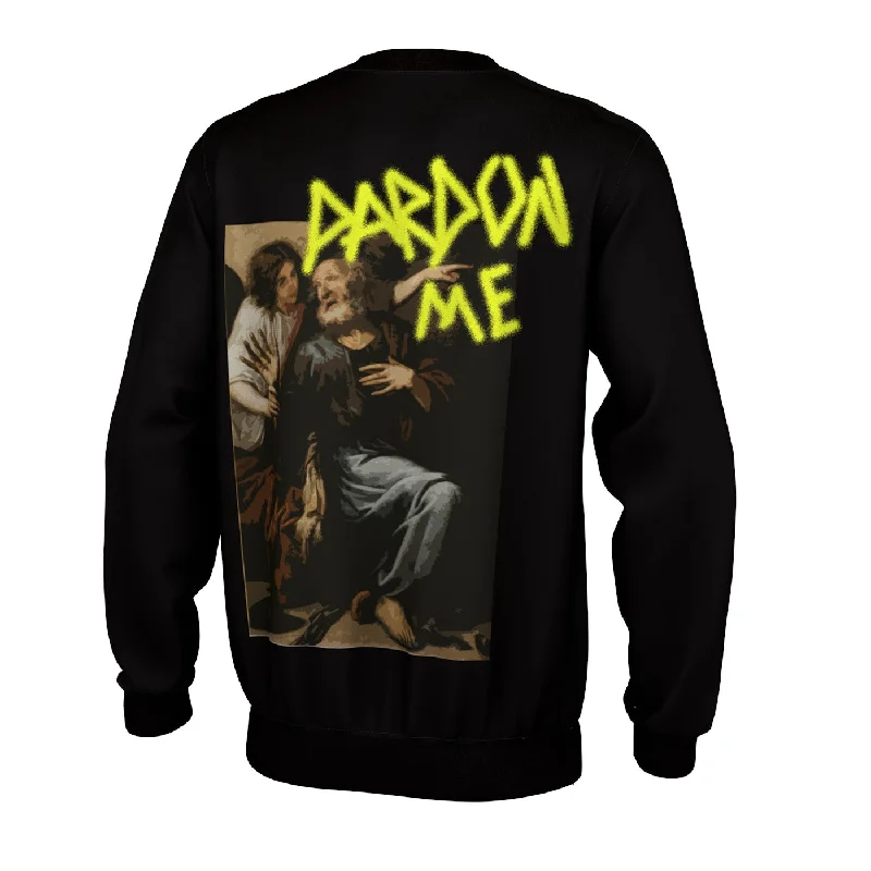 Casual Daily Wear Men's SportswearPardon Me Sweatshirt