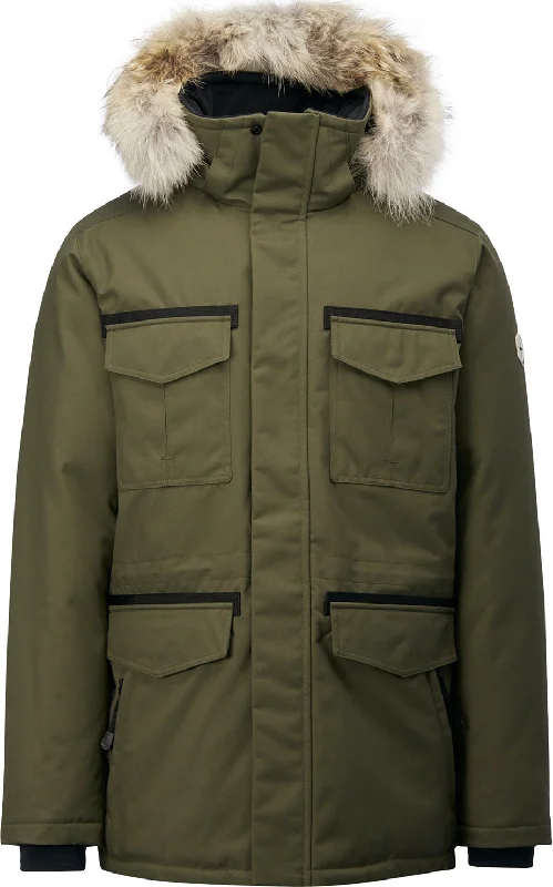 Men's Coats for SkiingSirius Coyote Fur Down Parka - Men's|-|Parka en duvet avec fourrure de coyote Sirius - Homme